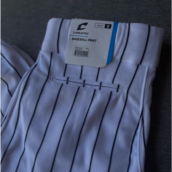 CHAMPRO Men' Triple Crown Classic Baseball Knickers with Pinstripes, Adult Small - Picture 7 of 8